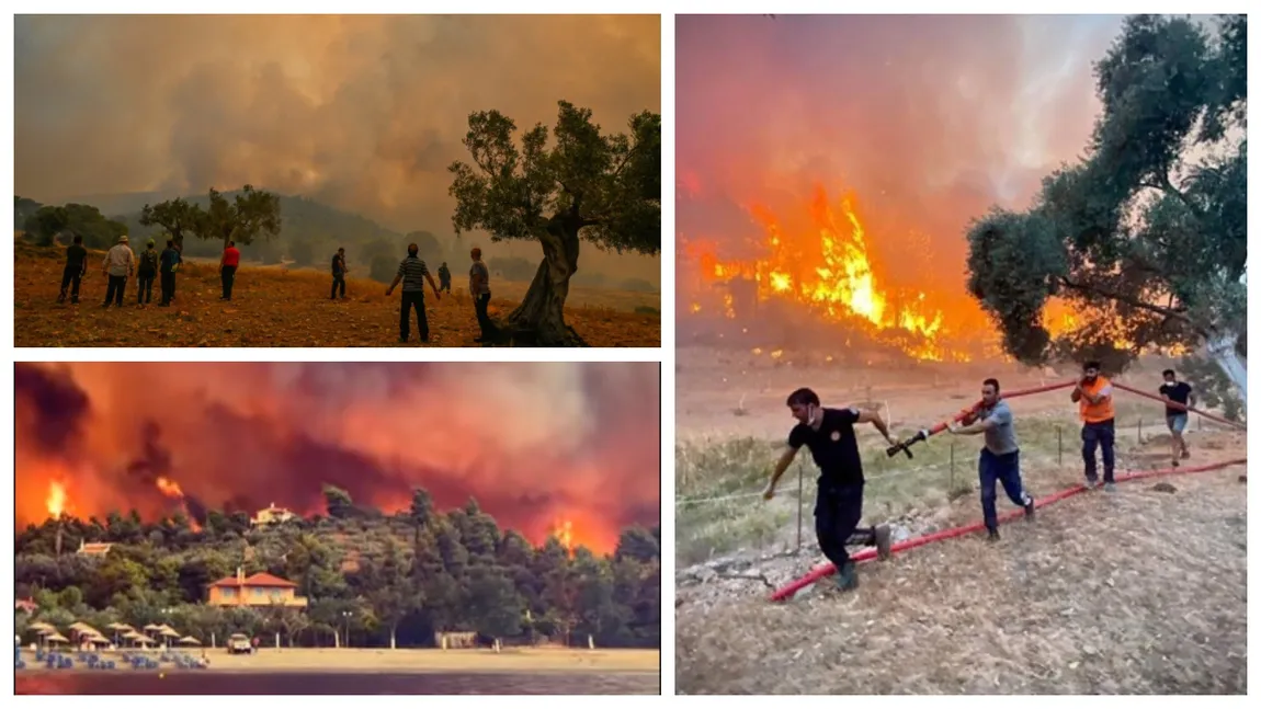 Incendiile au pus stăpânire pe Grecia și Cipru. Autoritățile au închis școlile
