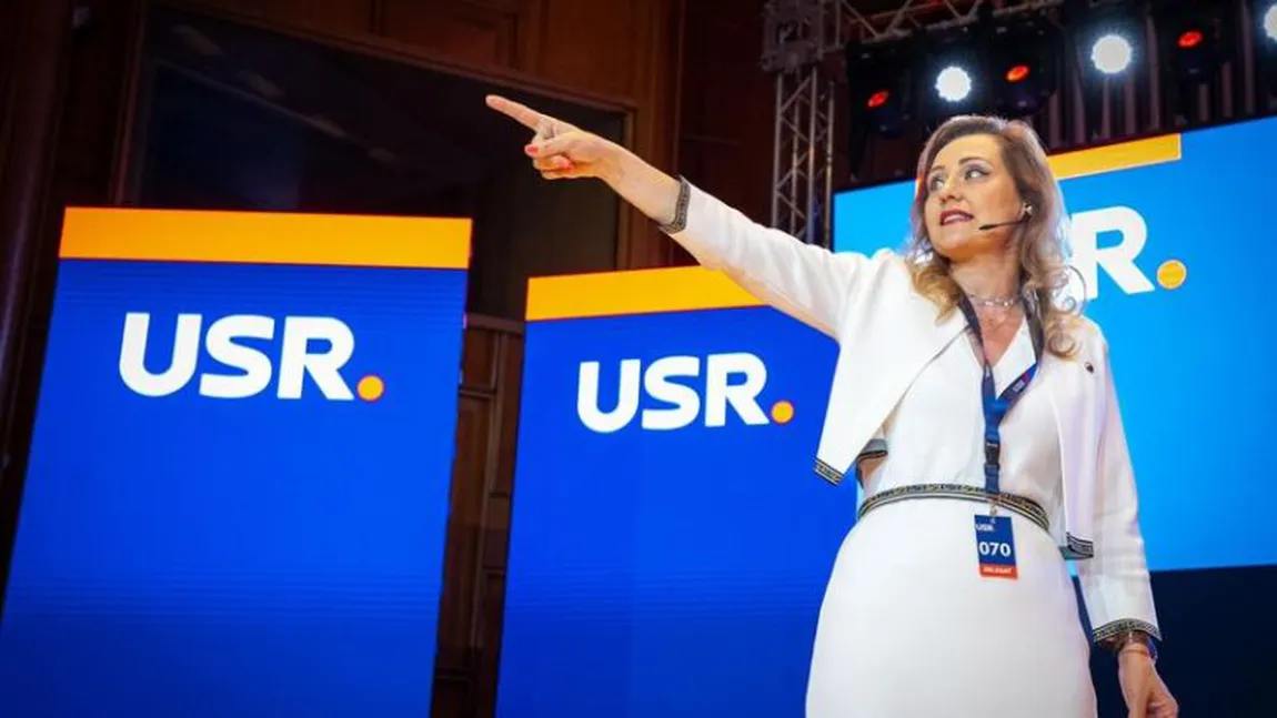 Elena Lasconi, favorita la şefia USR, iese la atac. 