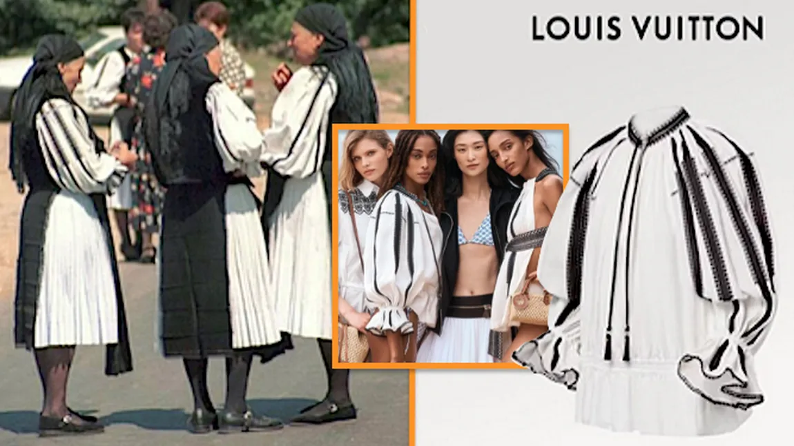 Louis Vuitton a retras de pe piaţă bluza inspirată de ia românească. Celebrul brand a invocat o greşeală 