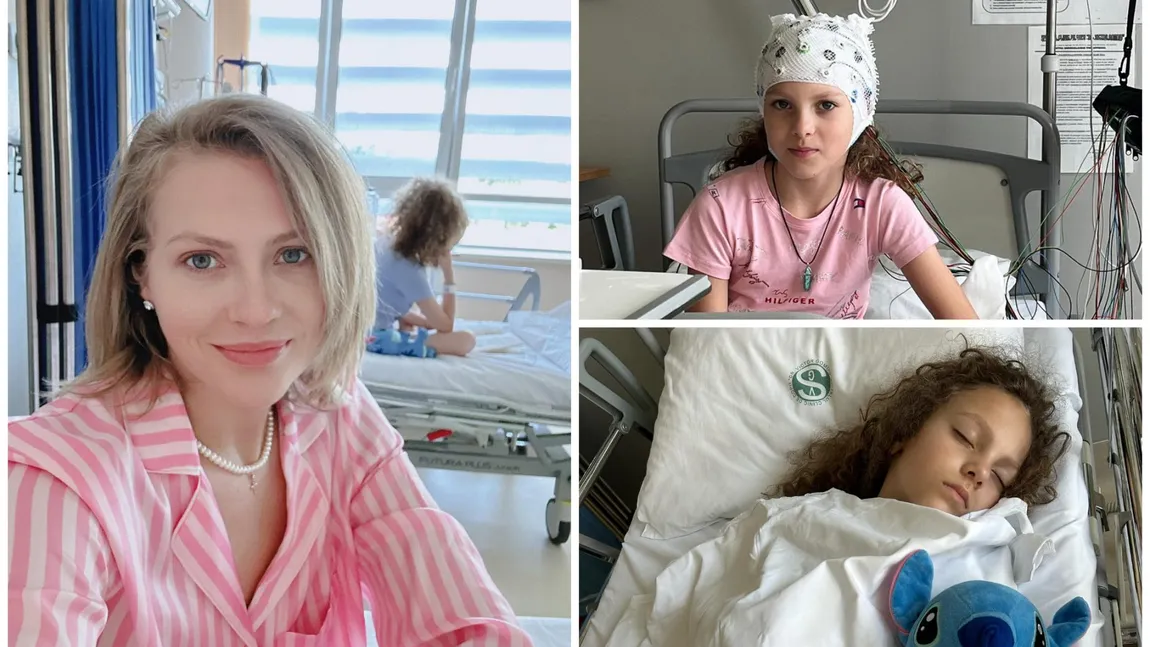 Mirela Vaida a ajuns la spital cu fiica ei. Ce a pățit micuța Carla: 