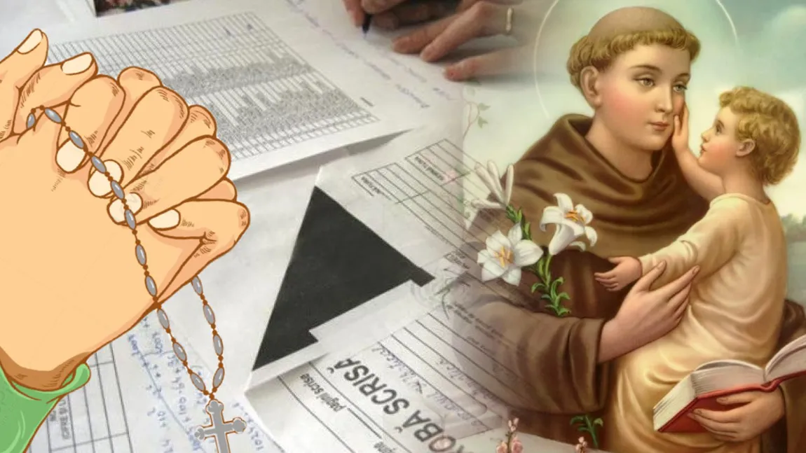Rugăciune către Sf Anton de mare ajutor la examene. Îţi luminează mintea şi îţi dă încredere de sine