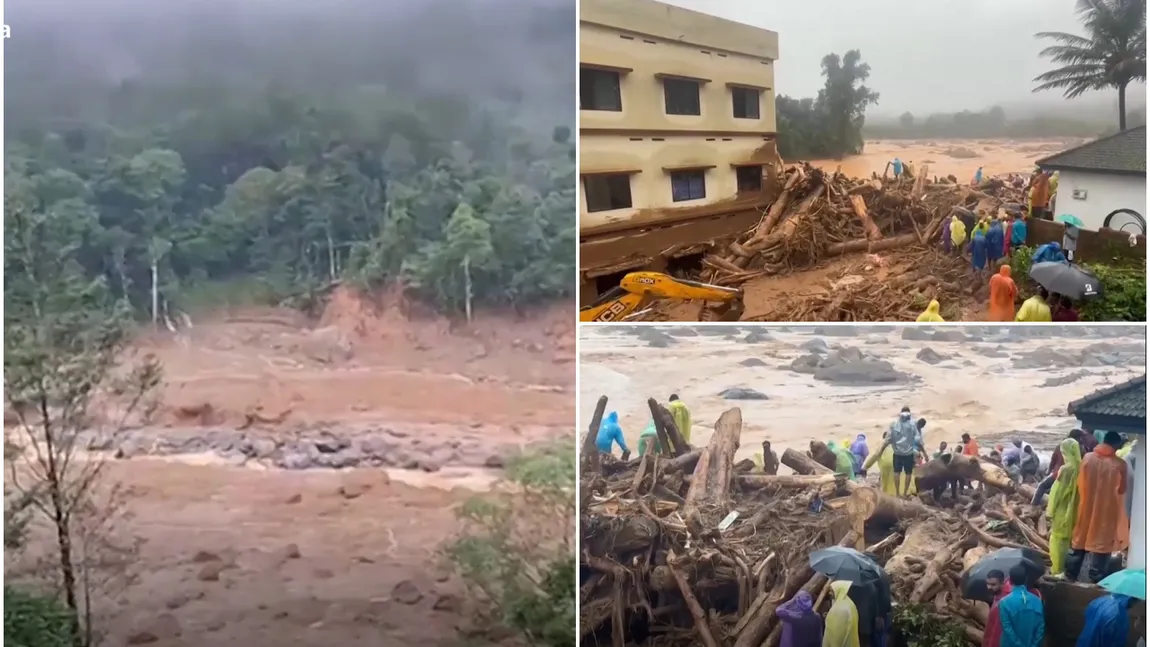 Dezastru natural în India! Aproape 100 de persoane și-a pierdut viața în alunecările de teren care au măturat țara
