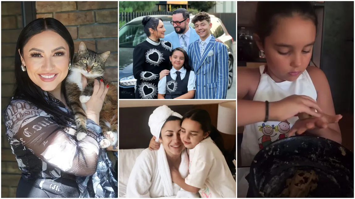 Andra s-a apucat să țină cură de slăbire, dar fiica ei Eva o ademenește cu desert: „Vii să guști un pic. Unul”