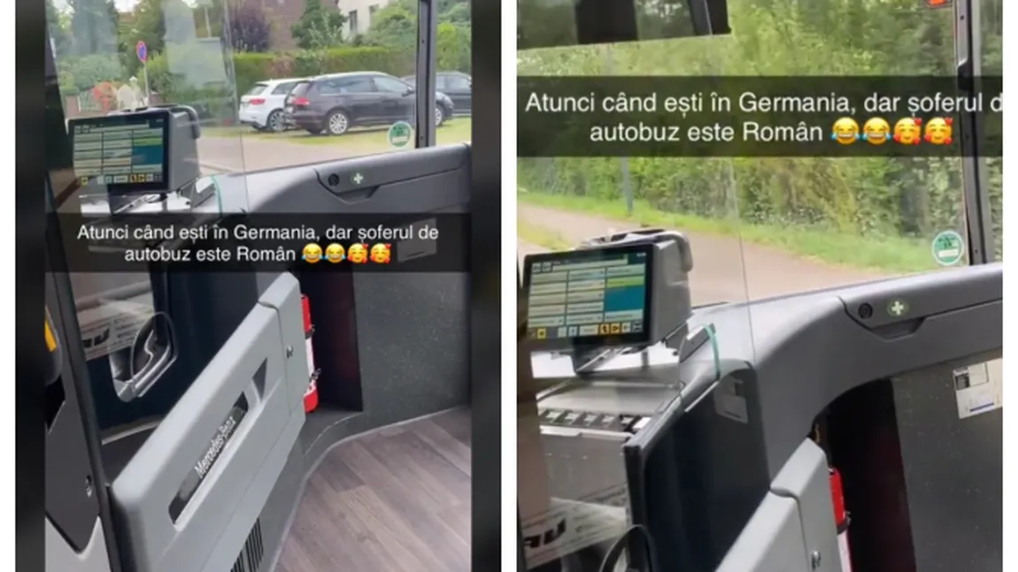 Cum au reacționat românii din străinătate când au auzit muzică românească într-un autobuz din Germania. 