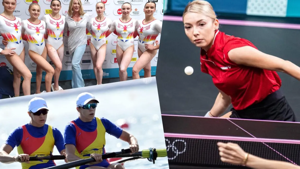 Jocurile Olimpice Paris 2024. Calificări pentru România la gimnastică artistică, tenis de masă şi canotaj