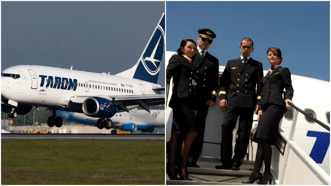 Salariile piloților de la Tarom cresc după protest. Au obținut și o diurnă mai mare