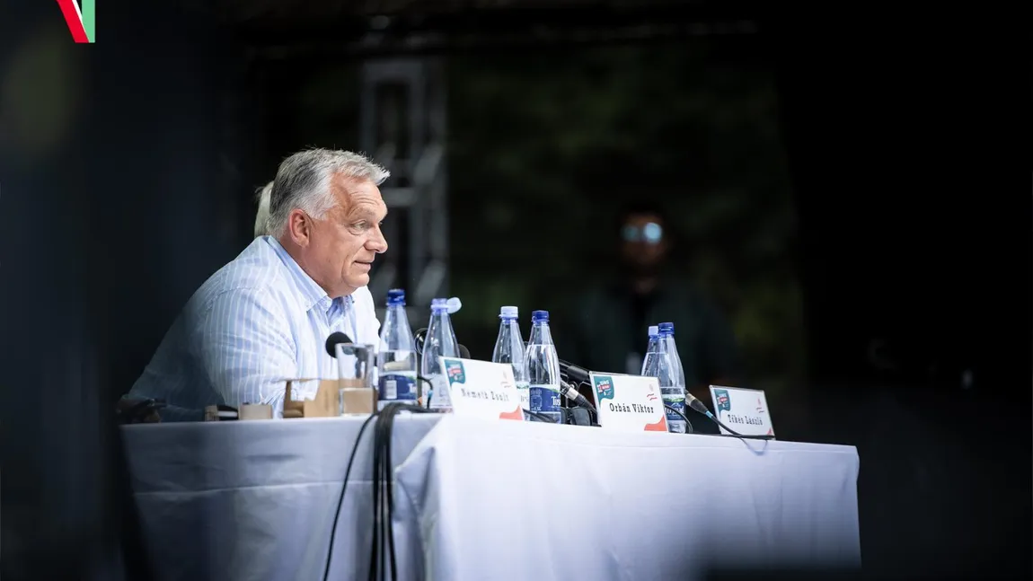 Viktor Orban laudă Rusia, în timpul discursului din România: 