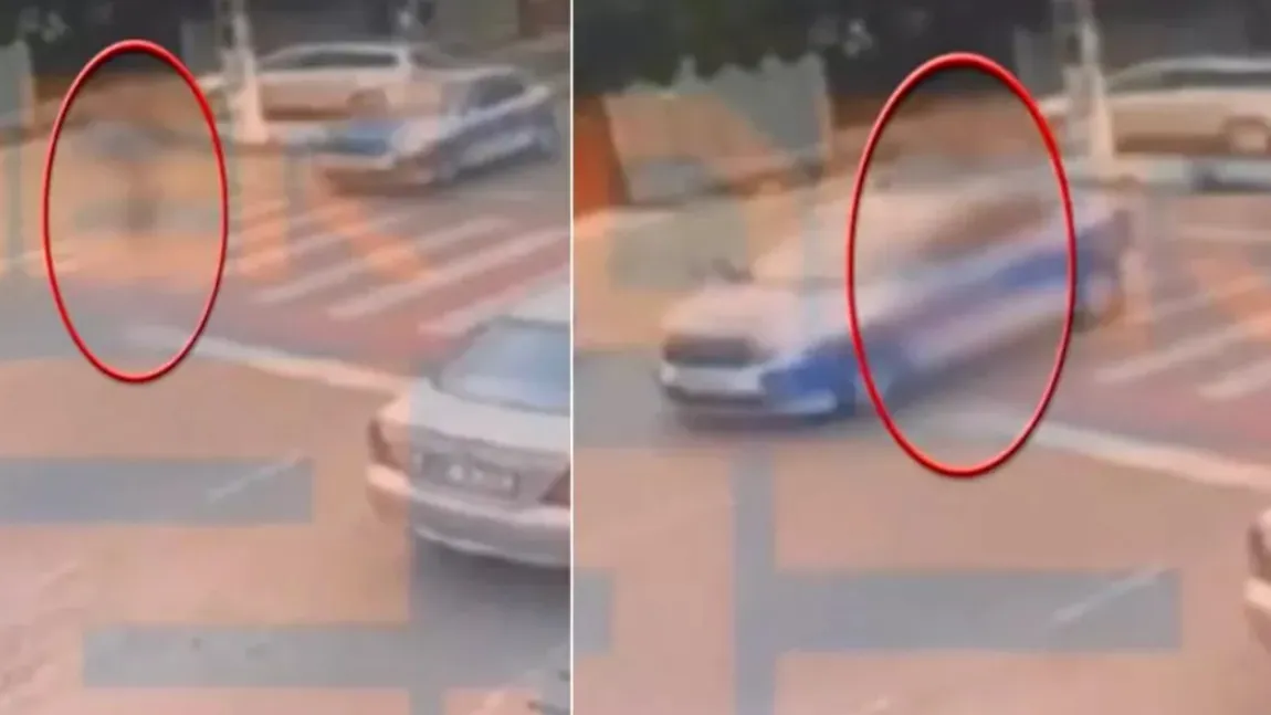 Accident grav în Galați! Bărbat lovit pe trecerea de pietoni de mașina de poliție