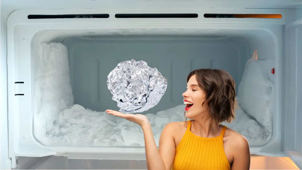 De ce se pune folie de aluminiu în congelator, de fapt. Gospodinele cunosc acest secret important