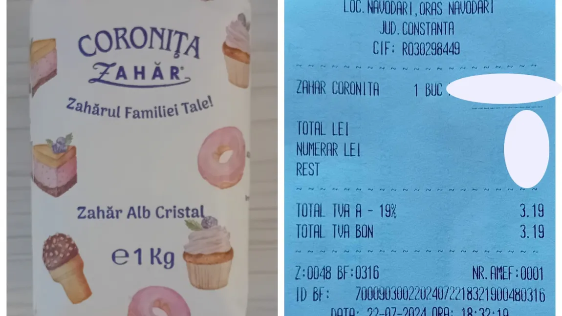 Prețul incredibil cerut pentru o pungă de zahăr într-un magazin din Mamaia Nord