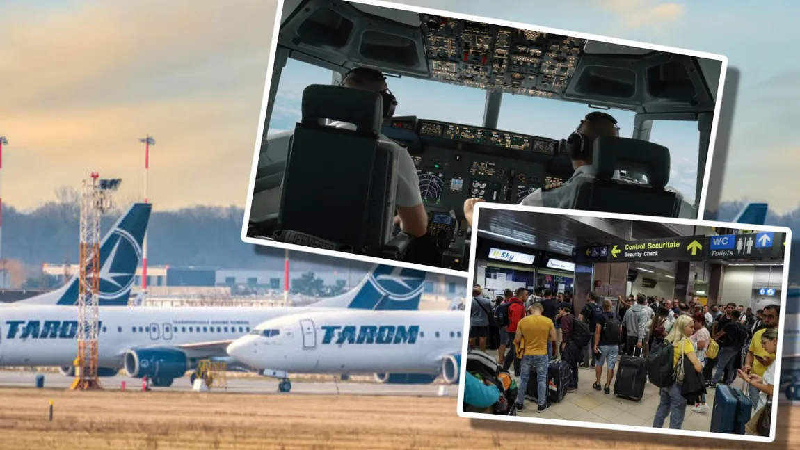 Protestul de la TAROM s-a încheiat. Compania a anunţat că a ajuns la un acord cu reprezentanţii personalului navigant și s-au reluat cursele