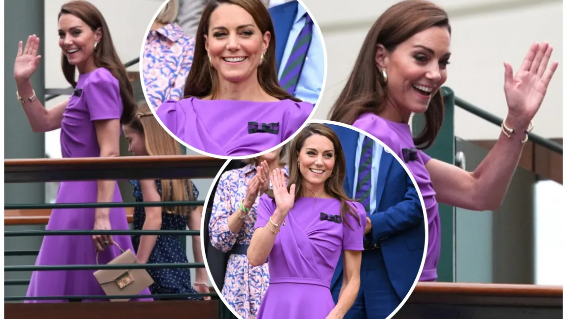 Kate Middleton, apariție ravisantă la Wimbledon! Cum arată Prințesa de Wales la patru luni de la anunțul cancerului