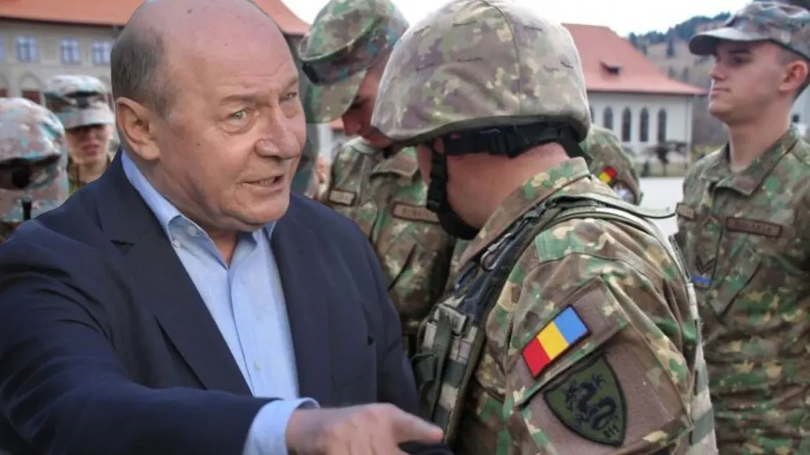 EXCLUSIV Traian Băsescu susţine introducerea stagiului militar obligatoriu: 