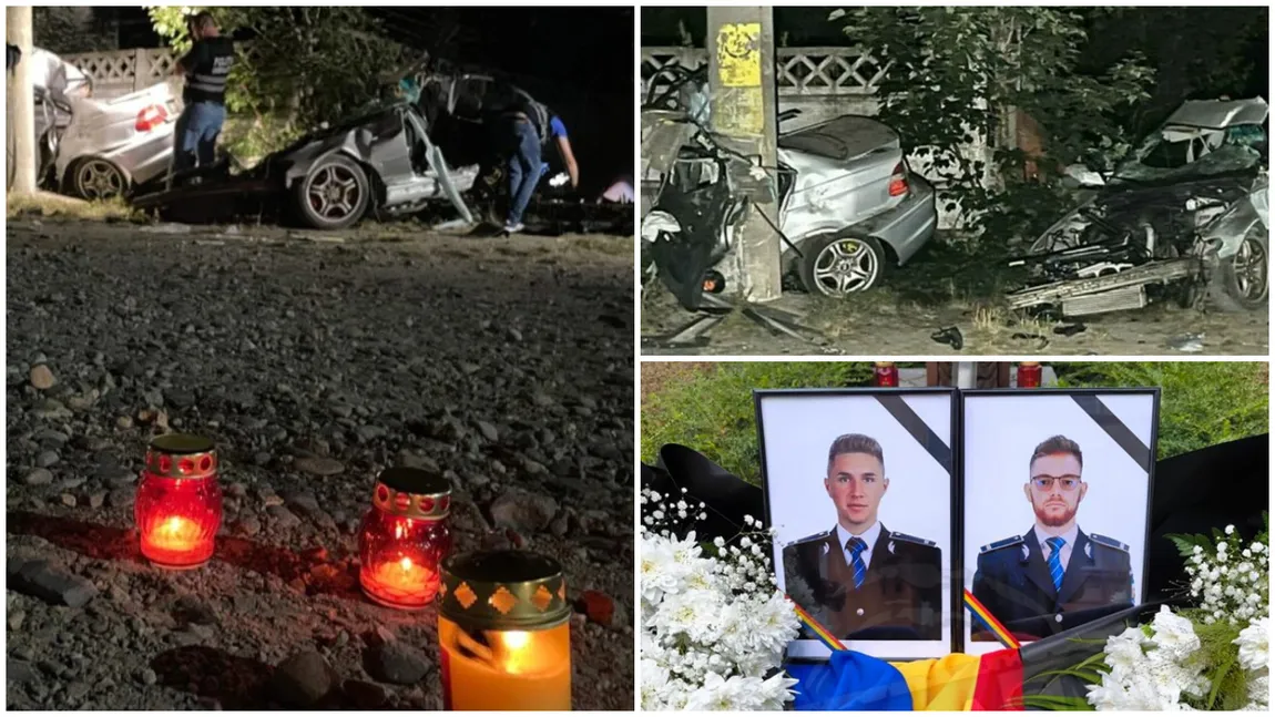 Doi tineri polițiști au murit într-un groaznic accident rutier, pe o șosea din Maramureș. Bogdan și Rareș nu au avut nicio șansă, după ce BMW-ul în care se aflau s-a rupt în două