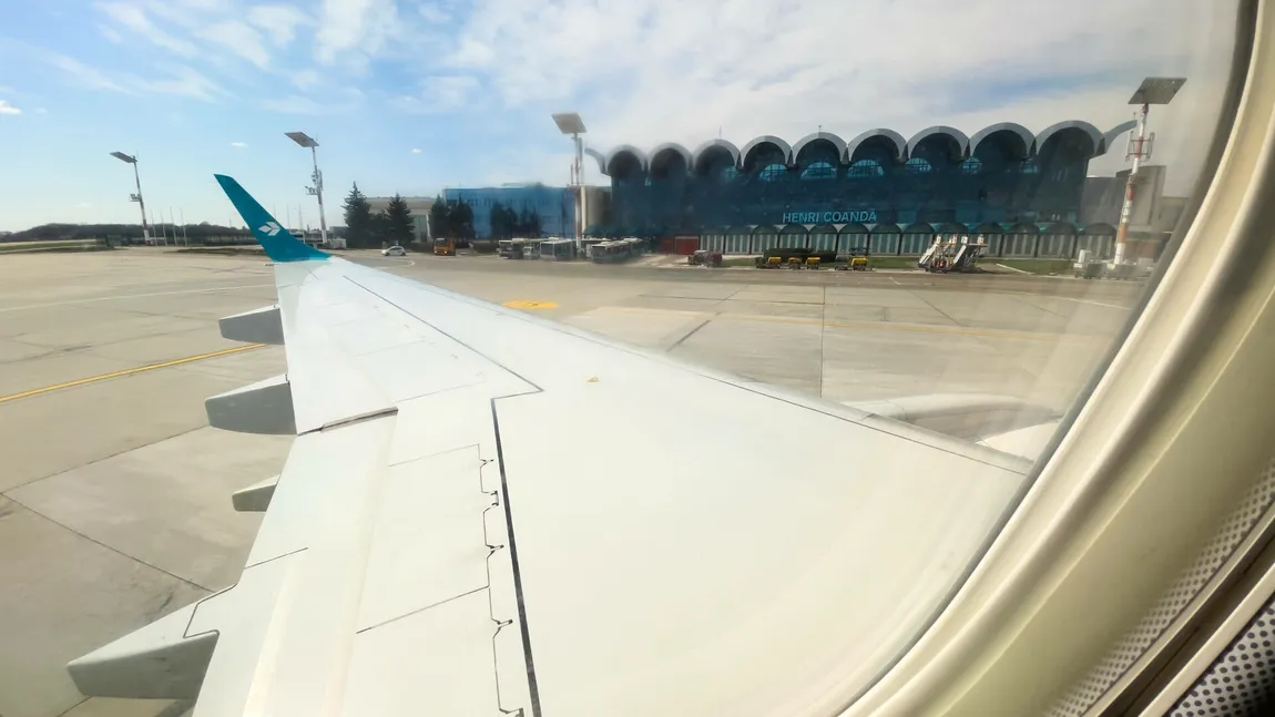 Aterizare forţată a unui avion cu 150 de pasageri pe Aeroportul Otopeni: 