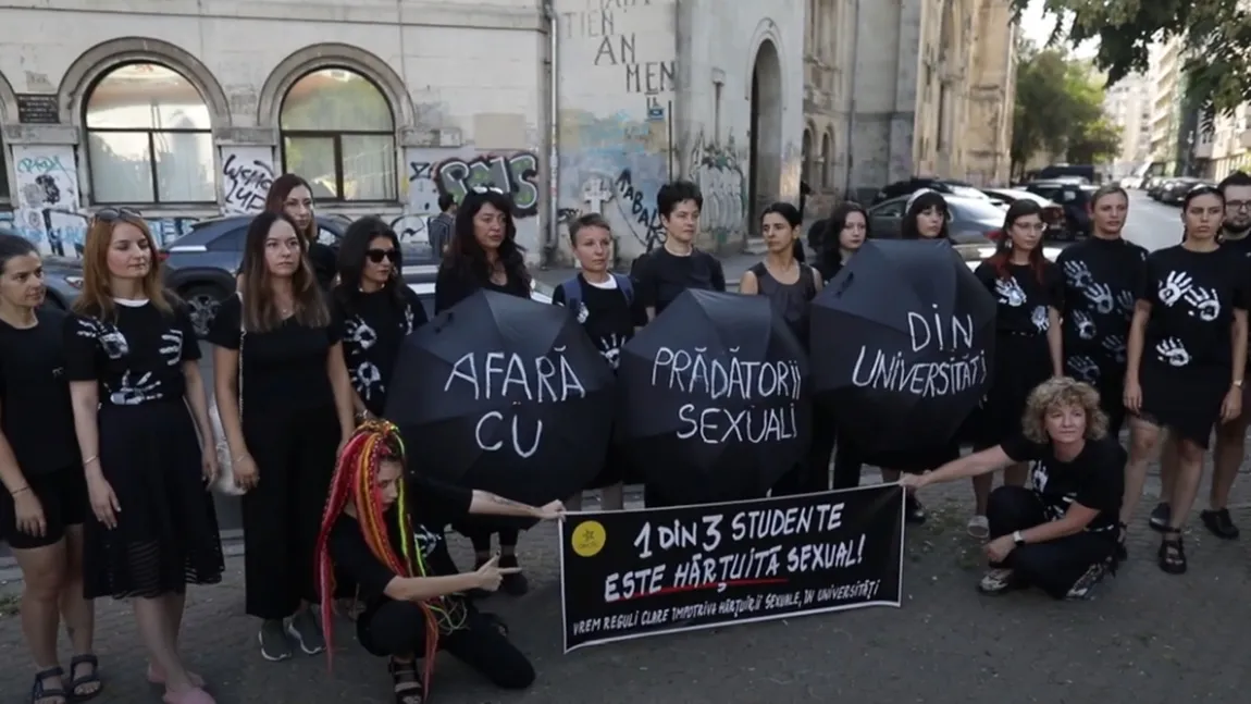 Protest în Capitală, după acuzațiile de hărțuire sexuală aduse lui Alfred Bulai