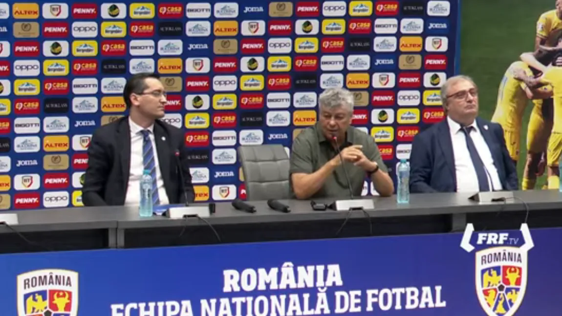 Mircea Lucescu, prezentat oficial ca selecţioner. Primele declaraţii de la sediul FRF: 