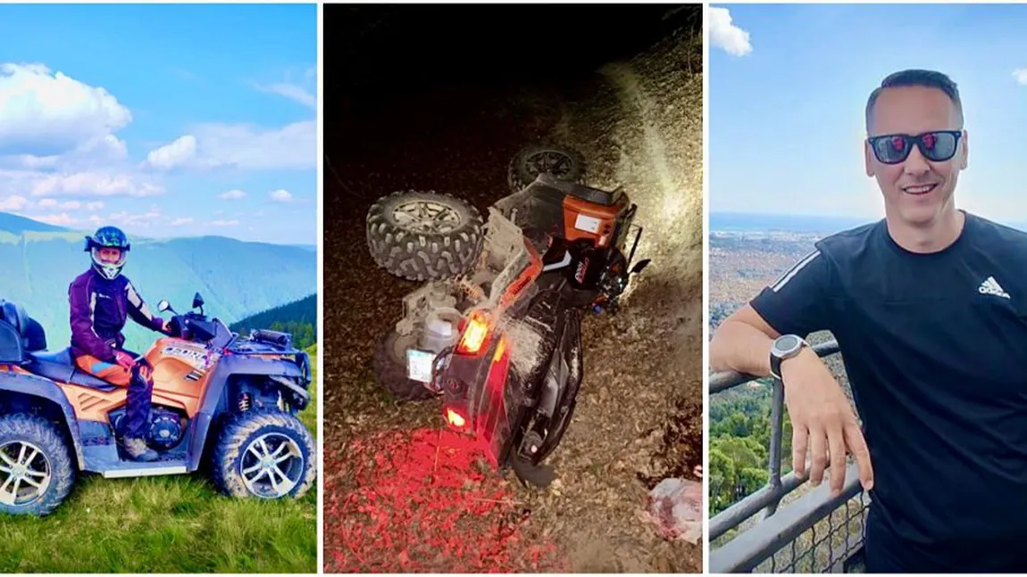 Un celebru om de afaceri din România a murit după ce a căzut cu ATV-ul într-o râpă. Avea 39 de ani şi a lăsat în urma sa o soţie şi doi copii