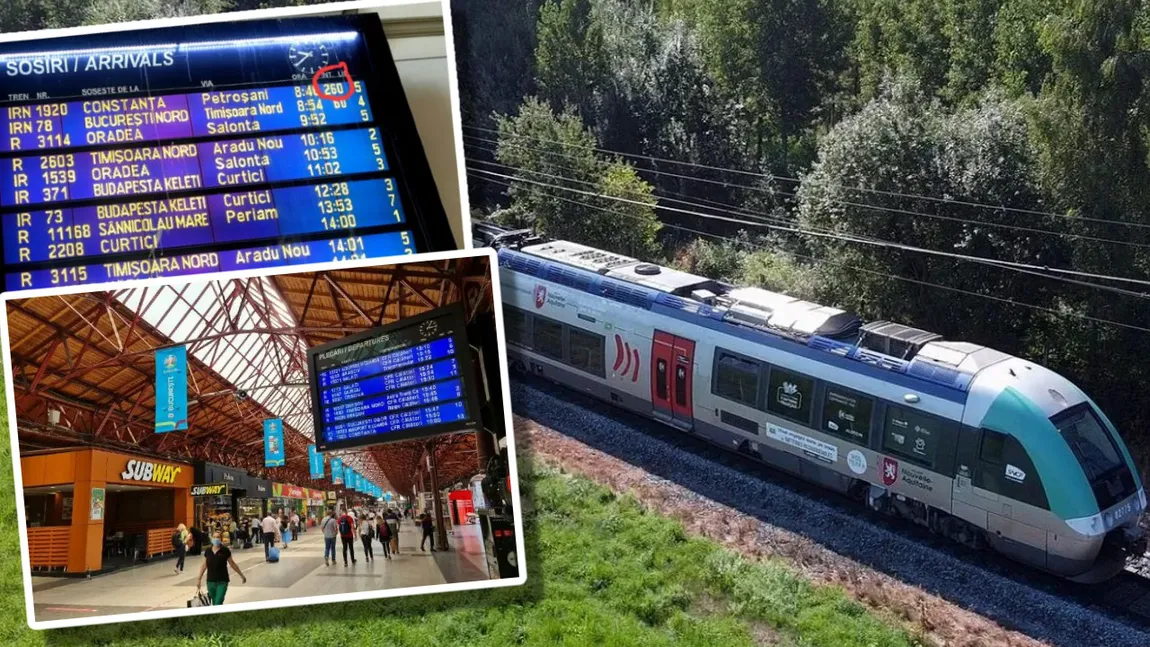 Canicula încurcă mersul trenurilor. Viteza de circulaţie a trenurilor, redusă, în medie, cu 20-30 de kilometri pe oră, în judeţele aflate sub incidenţa Codului portocaliu