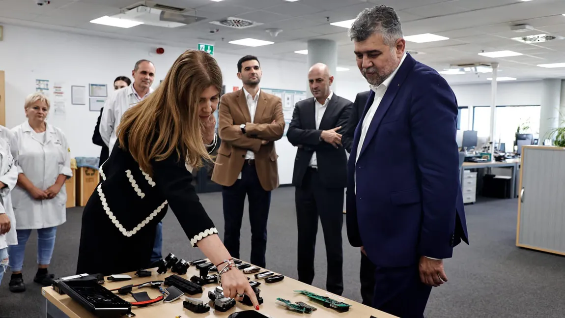 Marcel Ciolacu, după o vizită la o fabrică de echipamente electronice pentru industria auto din Sibiu: 