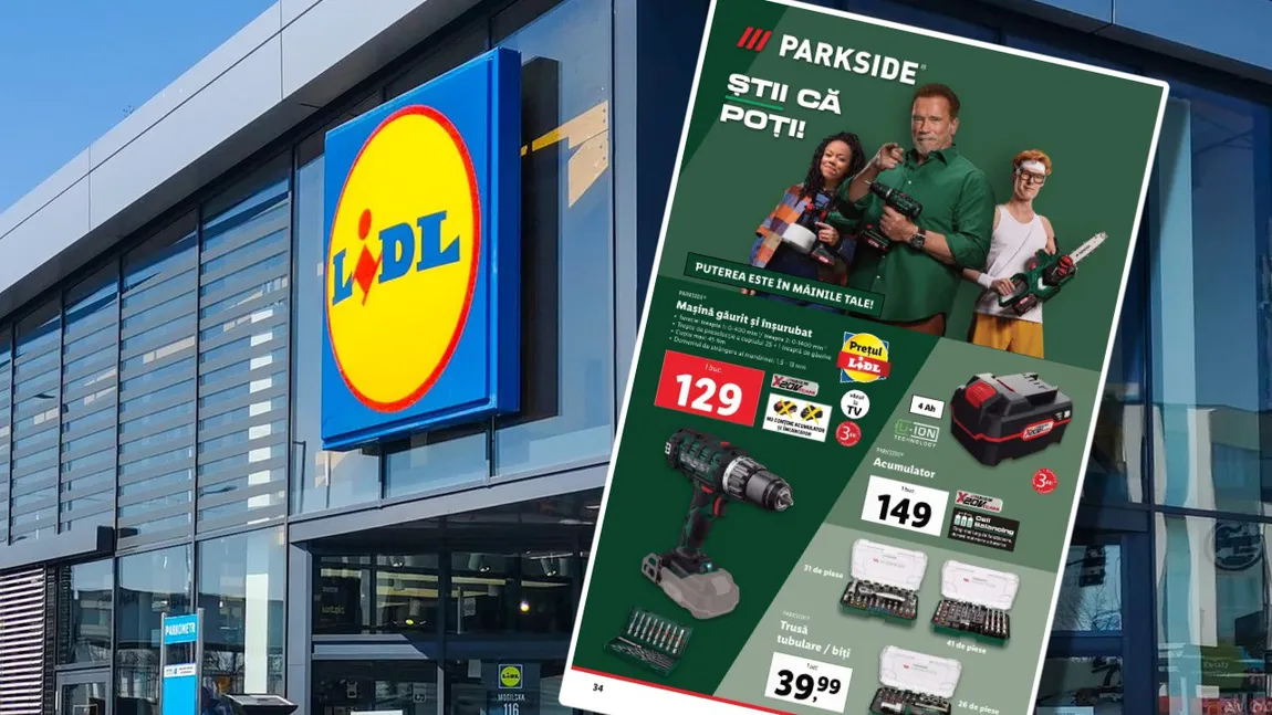 Parkside ajunge în magazinele Lidl și costă doar 25 de lei. Acestea vor ajunge pe rafurile magazinelor începând cu data de 12 septembrie.