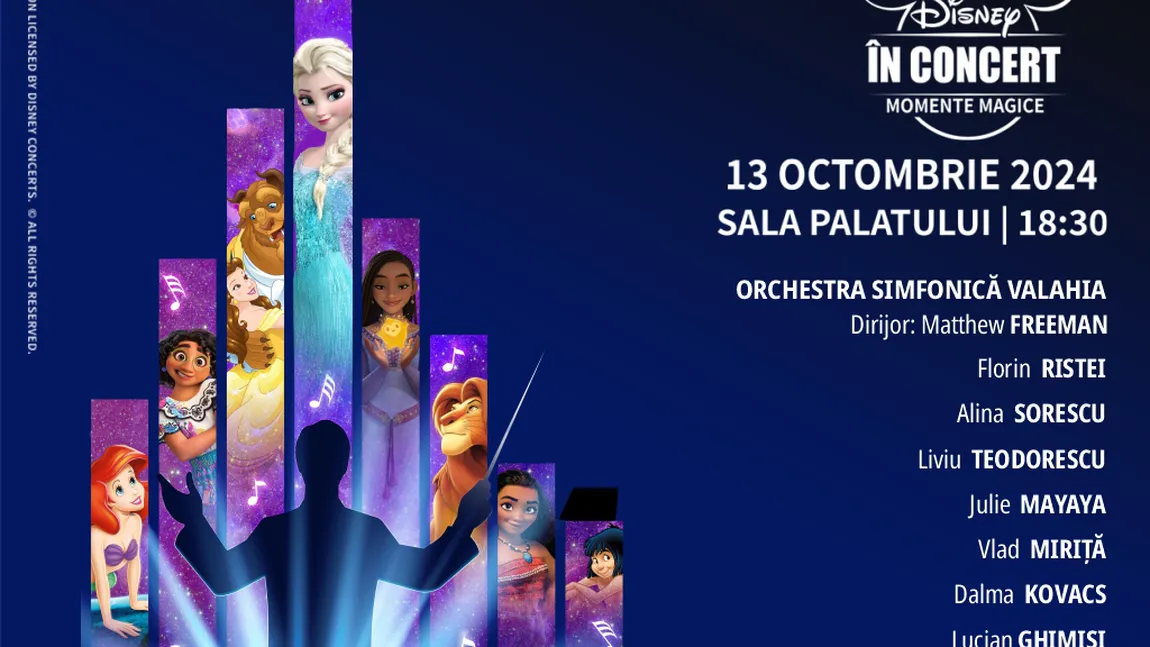 DISNEY ÎN CONCERT sărbătorește începerea noului an școlar cu oferta Welcome Back To School!