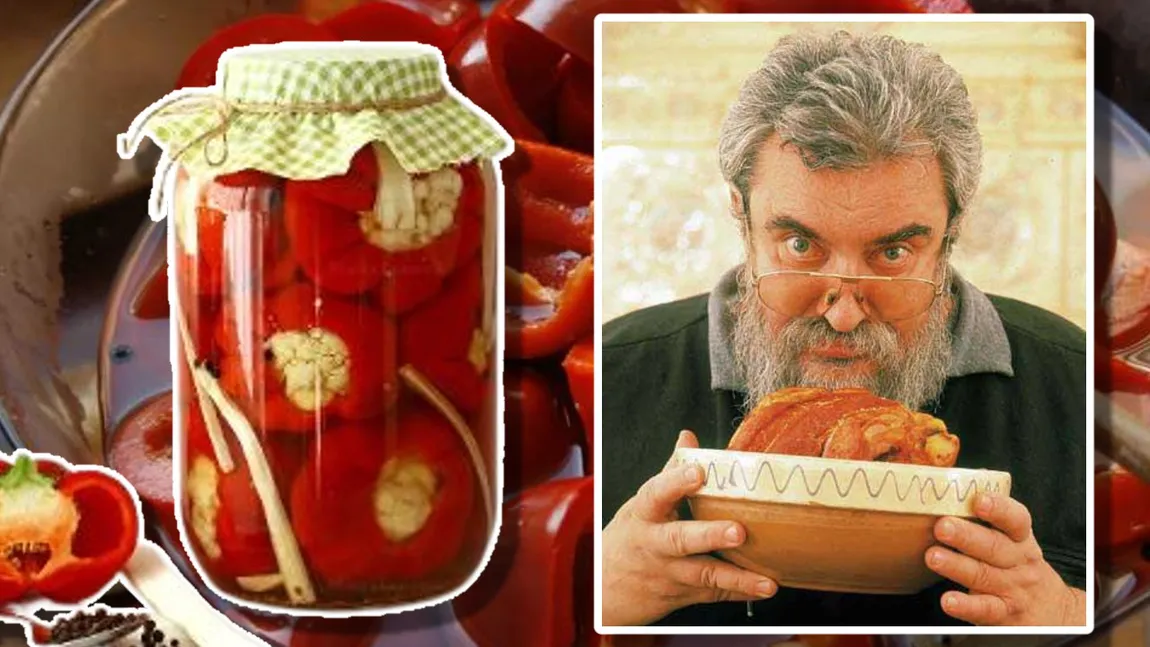 Gogoșari în oțet, după rețeta lui Radu Anton Roman. Ingredientele pe care trebuie să le pui neapărat în borcane
