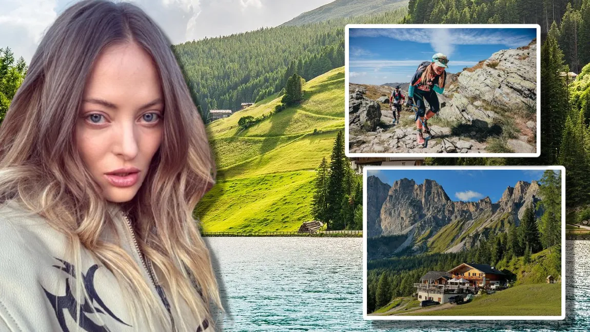 Delia Matache a plecat într-o nouă aventură, în Munții Dolomiți. Cât costă o vacanță în destinația aleasă de artistă