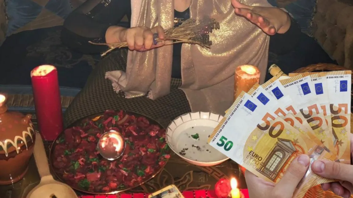 O vrăjitoare din București l-a păcălit pe un român de 7000 de euro. Bărbatul a apelat la serviciile ei după ce a văzut-o pe TikTok