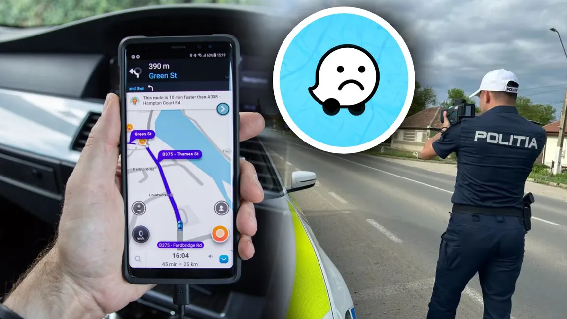 Șoferii care folosesc Waze primesc mai multe amenzi. Aplicațiile de navigație îi împing pe șoferi să calce accelerația mai tare