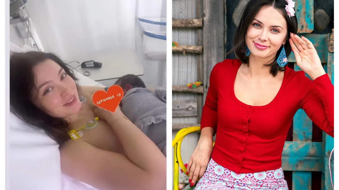 Anca Dumitra, Geanina din Las Fierbinţi, primele imagini cu bebeluşul: 