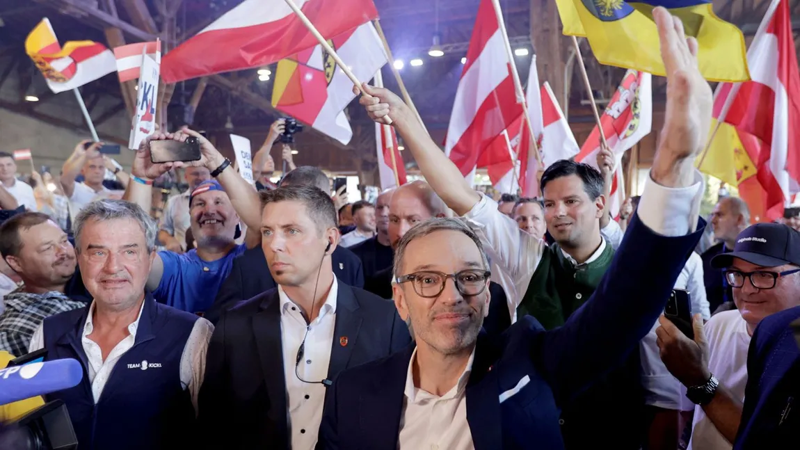 Lovitură teribilă pentru aderarea României la Schengen! Extrema dreaptă, pe cale să câștige alegerile din Austria