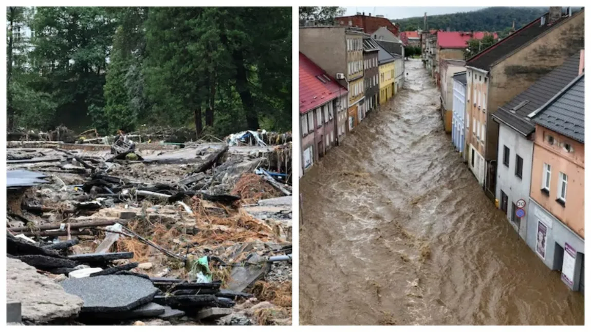 Ciclonul Boris continuă să facă victime în Europa! Imagini catastrofale cu inundațiile din Cehia, Polonia şi Austria