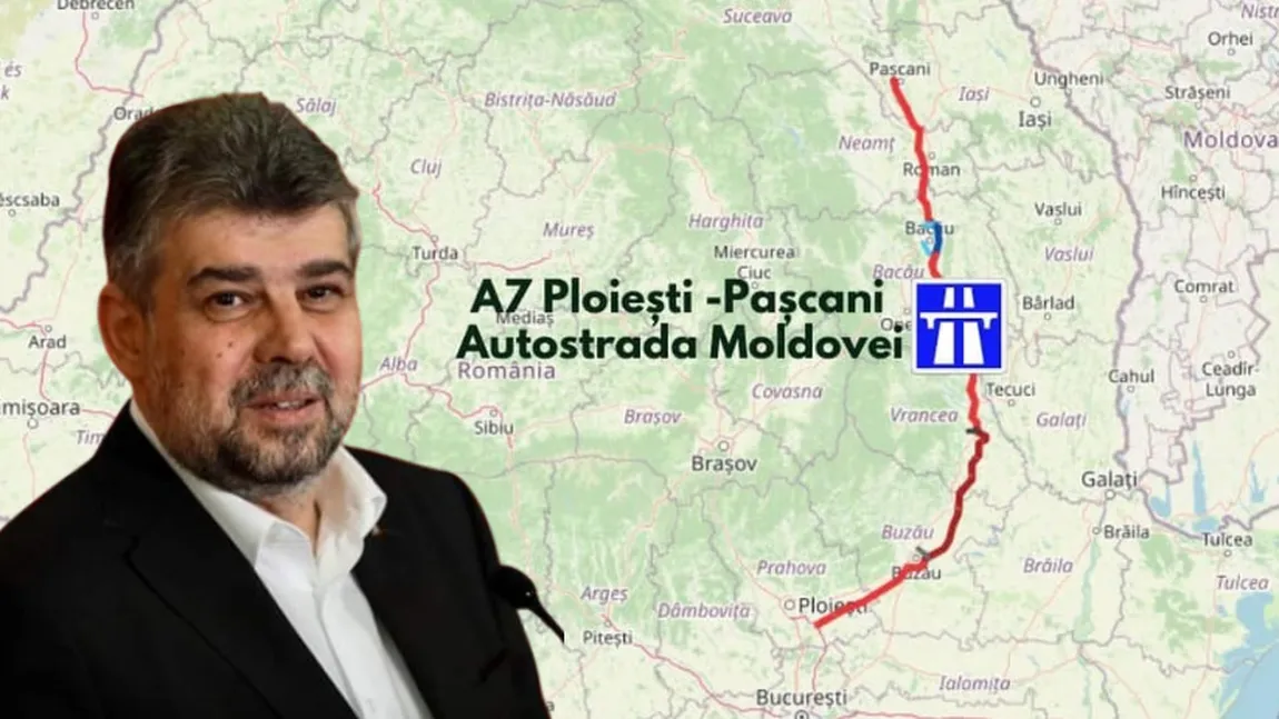 Ciolacu spune că peste 130 de kilometri din Autostrada Moldovei vor fi dați în folosință anul acesta. ”Va fi o descătușare”