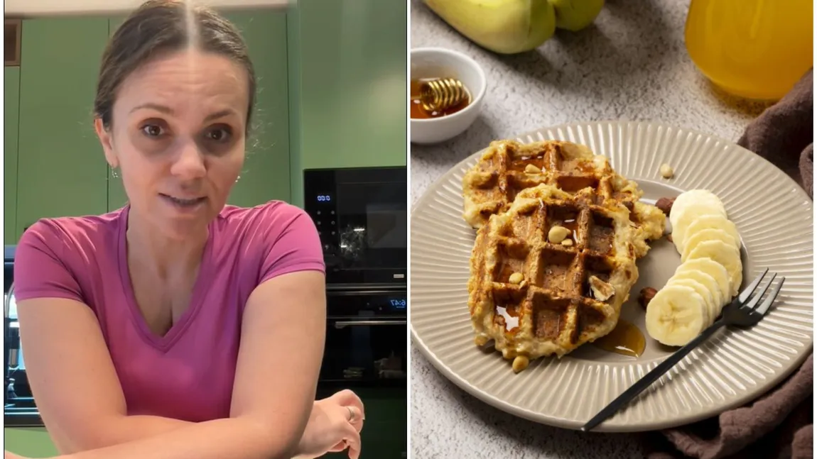 Cristina Șișcanu a făcut furori cu rețeta de vafe care nu îngrașă: 
