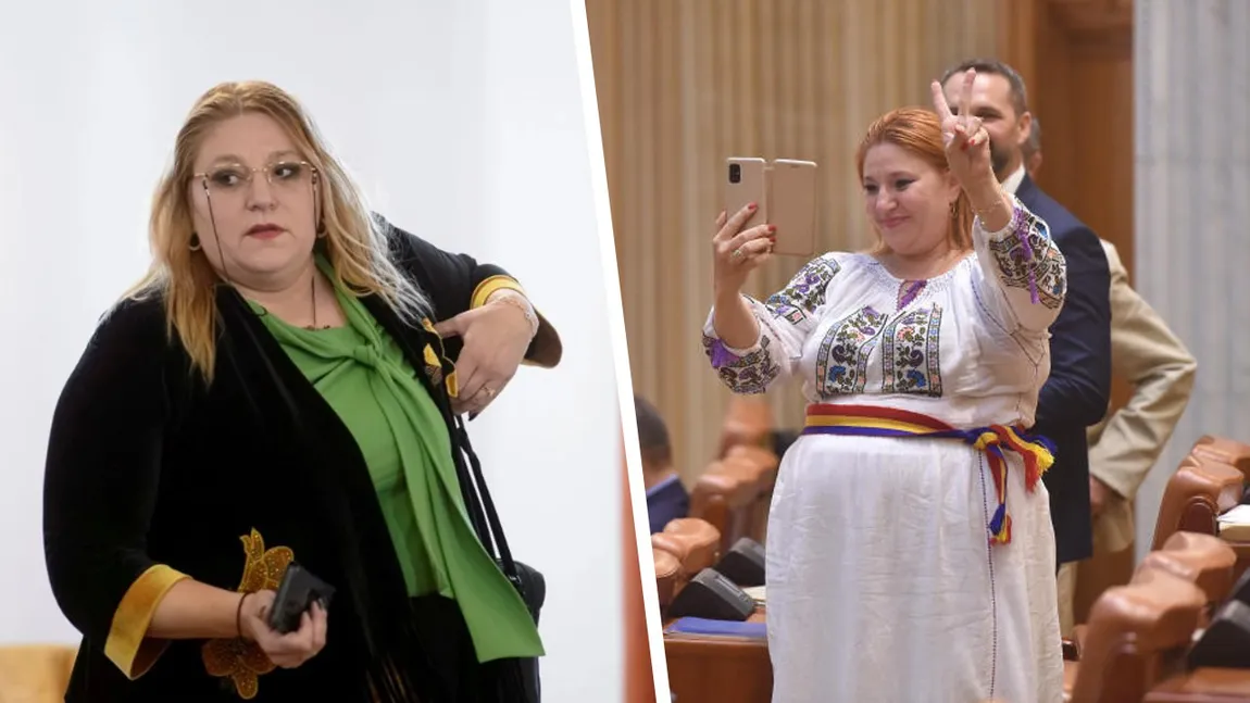 Diana Șoșoacă spune că a pierdut lupta cu kilogramele din cauza politicii. Eurodeputata a arătat poze cu ea de pe vremea când avea o siluetă de amazoană: „Politica, fir-ar a dracu!”