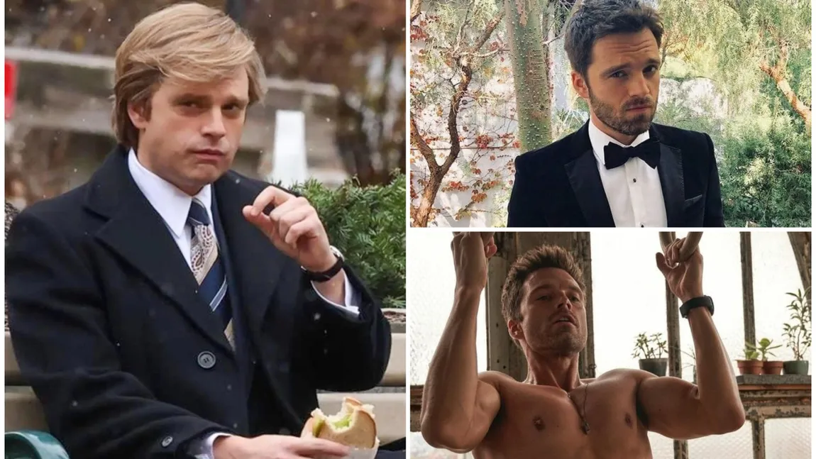 Sebastian Stan îl interpretează pe Donald Trump în filmul 