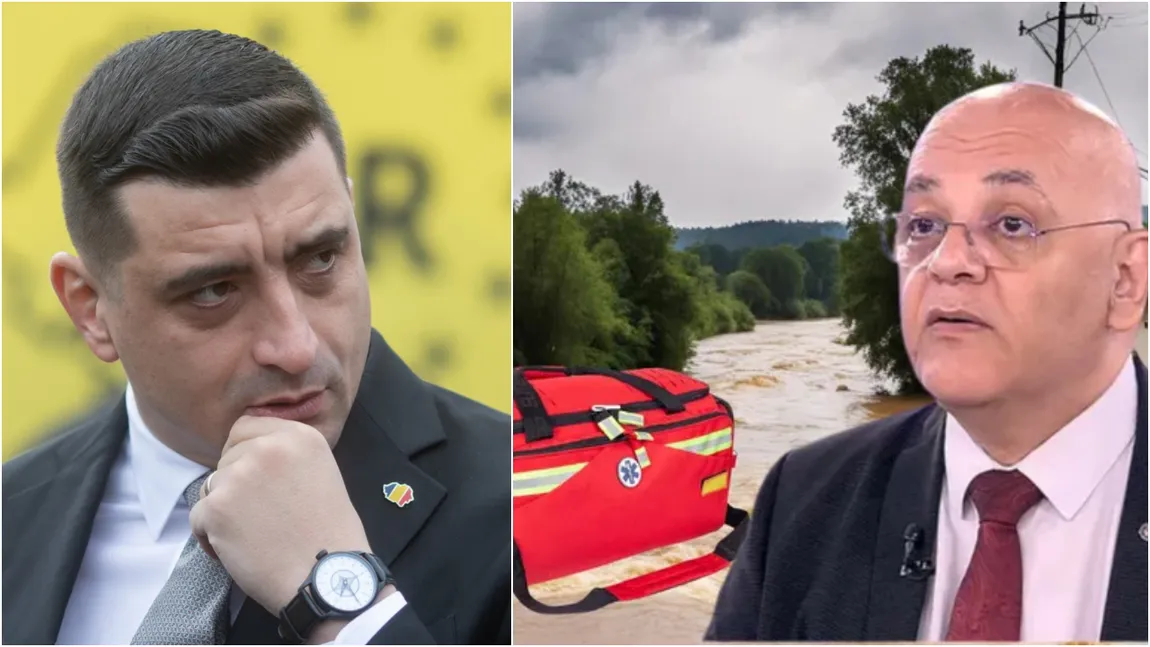 EXCLUSIV / George Simion, replici acide la adresa lui Raed Arafat, în cazul inundațiilor din Pechea. 