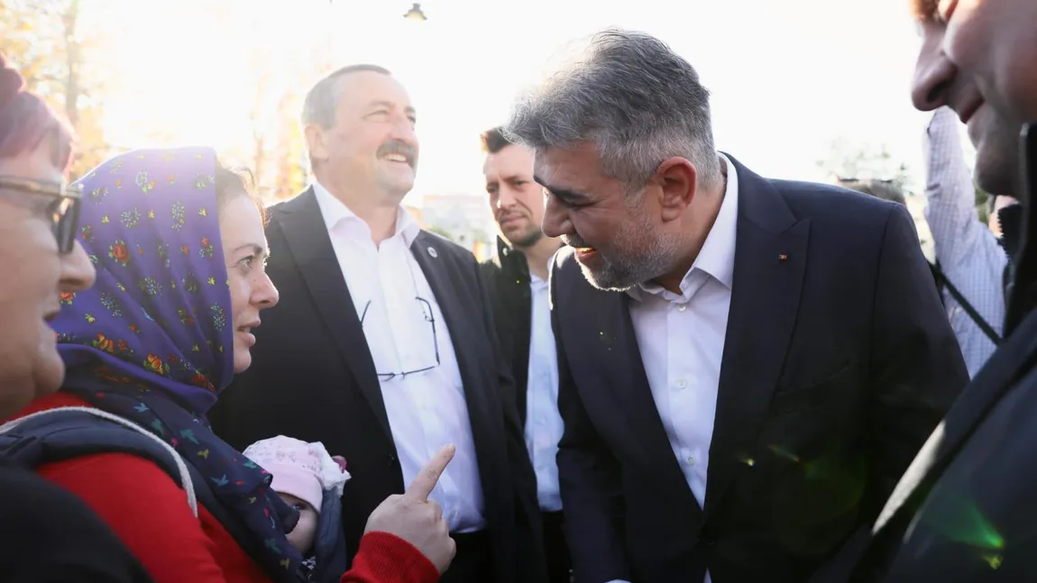 Marcel Ciolacu, la Iaşi: 