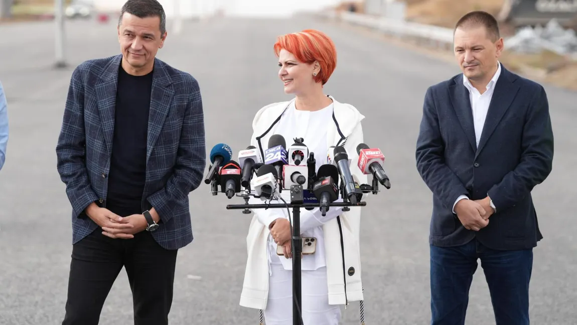 Sorin Grindeanu: În această toamnă vom da în circulaţie primii 15 km din autostrada Piteşti-Sibiu