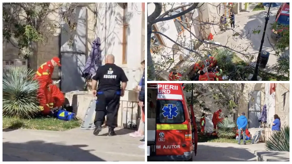 Un bărbat beat a căzut peste balustradă, lângă Cazinoul din Constanța, de la 4 metri înălțime