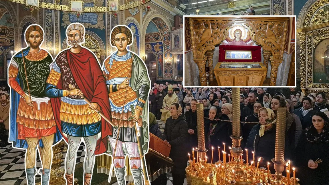 Calendar ortodox 12 octombrie 2024. Sfinții Mucenici mari făcători de minuni. Rugăciune pentru alungarea vrăjmaşilor şi milostivire divină