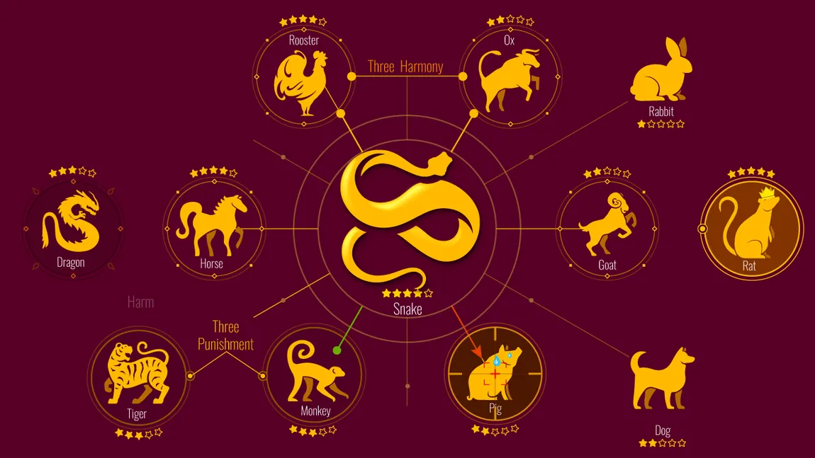 Zodiac chinezesc sâmbătă 26 octombrie 2024. Decizii financiare pentru Bivol, dificultăţi pentru Şarpe