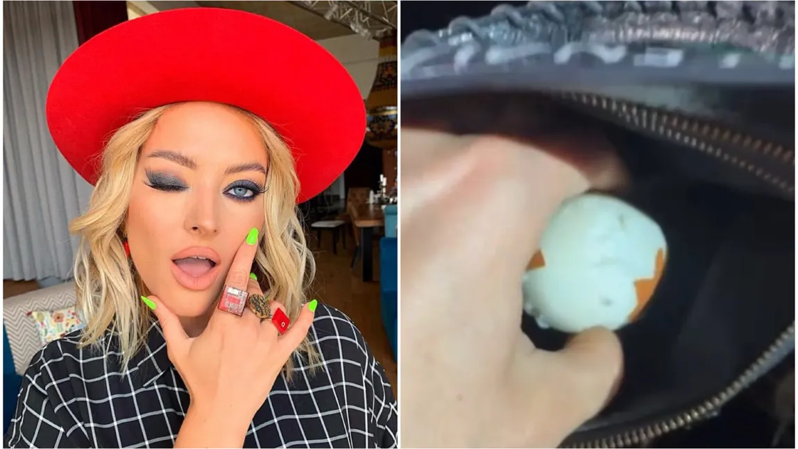 VIDEO Delia a decojit un ou fiert în geanta Balenciaga. Imaginile au devenit virale pe Internet