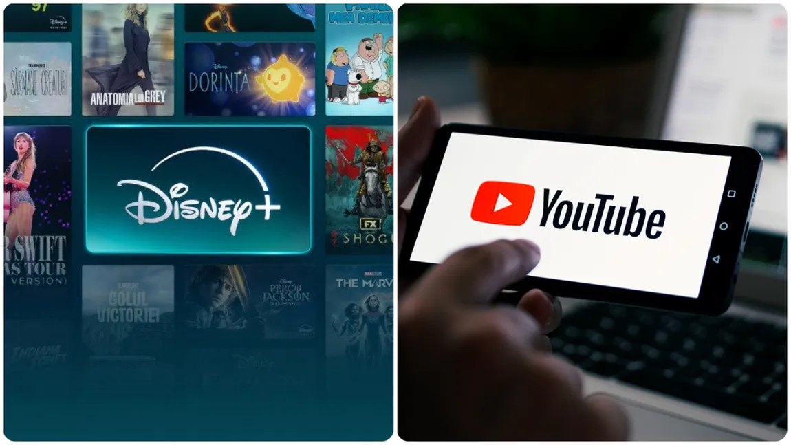 Disney lansează noi abonamente în România, în timp ce Youtube testează o metodă care să-i convingă pe utilizatori să plătească pentru a elimina reclamele