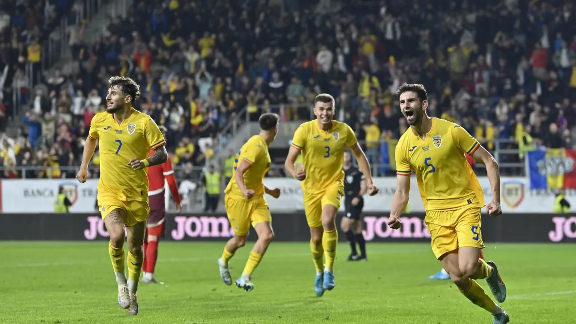 Veste bună înainte de Lituania-România. Tineretul învinge Elveția în Giulești şi se califică la CE U21. Pancu a vrut să bată arbitrul şi riscă o suspendare drastică