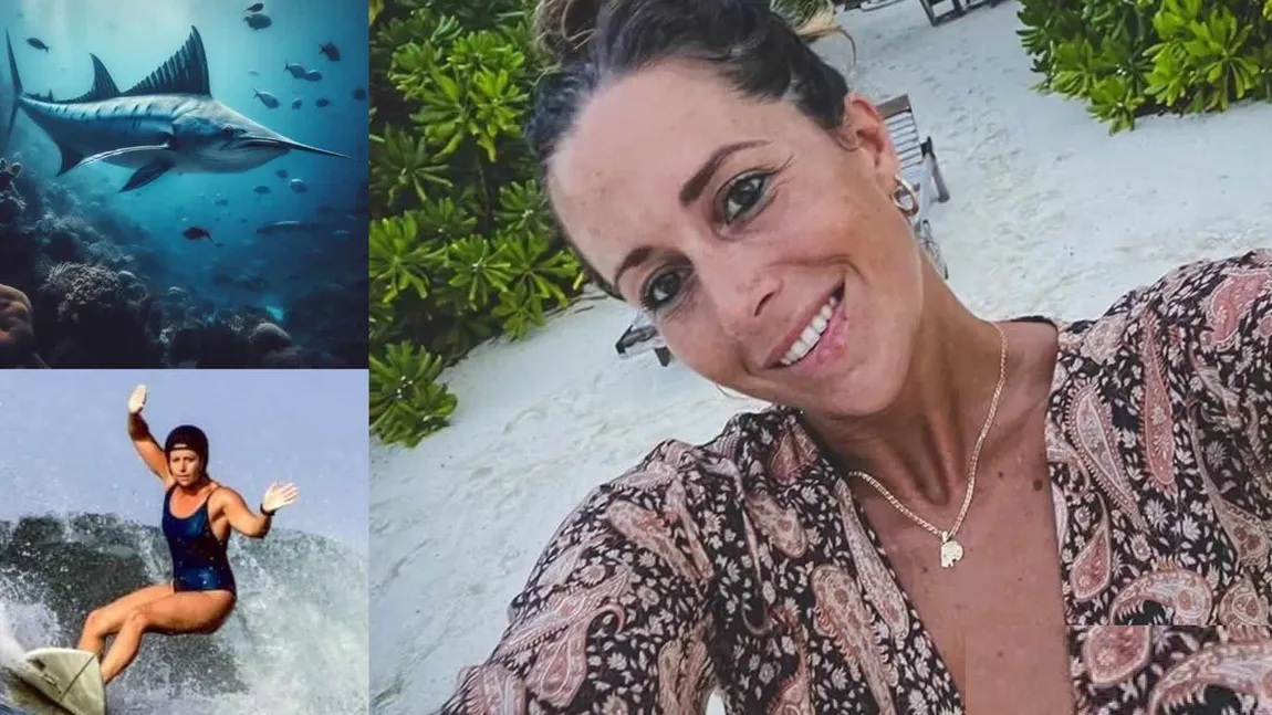 Influenceriţă celebră, moartă după ce a fost atacată de un peşte spadă. Avea 36 de ani şi era pasionată de surfing