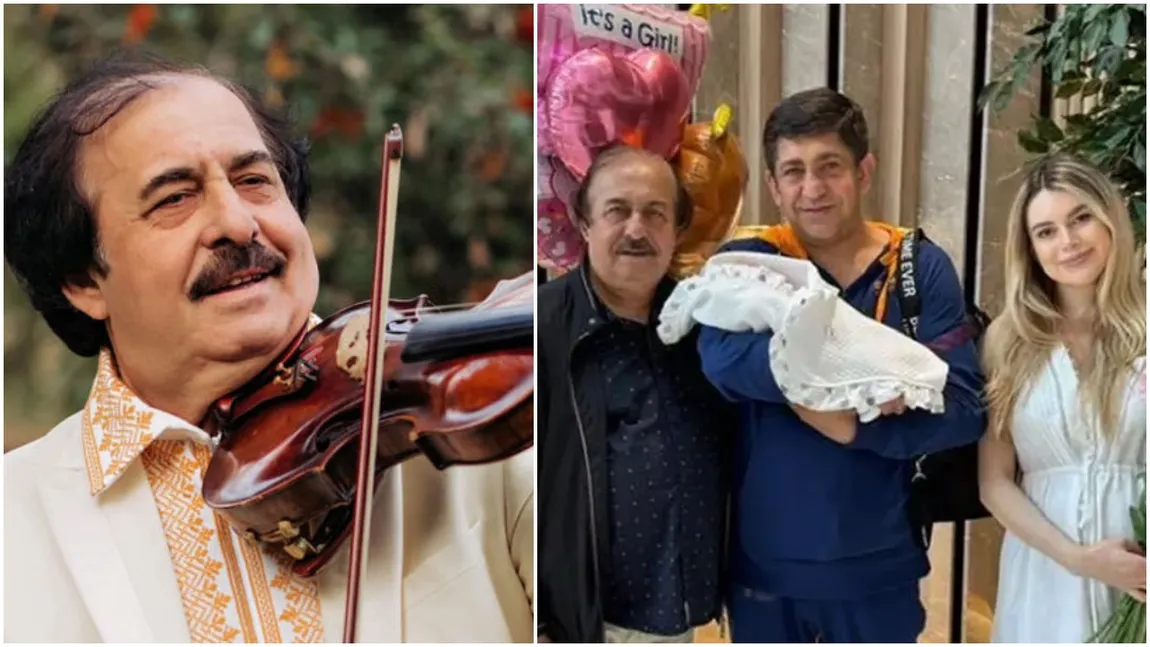 Sărbătoare în familia lui Nicolae Botgros! Maestrul este un bunic extrem de mândru și așteaptă cu nerăbdare botezul micuței. 