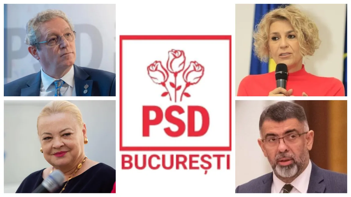 Nume grele pe listele PSD București pentru parlamentare: Adrian Streinu-Cercel, Robert Cazanciuc, Gabriel Mutu, Mihai Ghigiu, Rodica Nassar, Carmen Avram