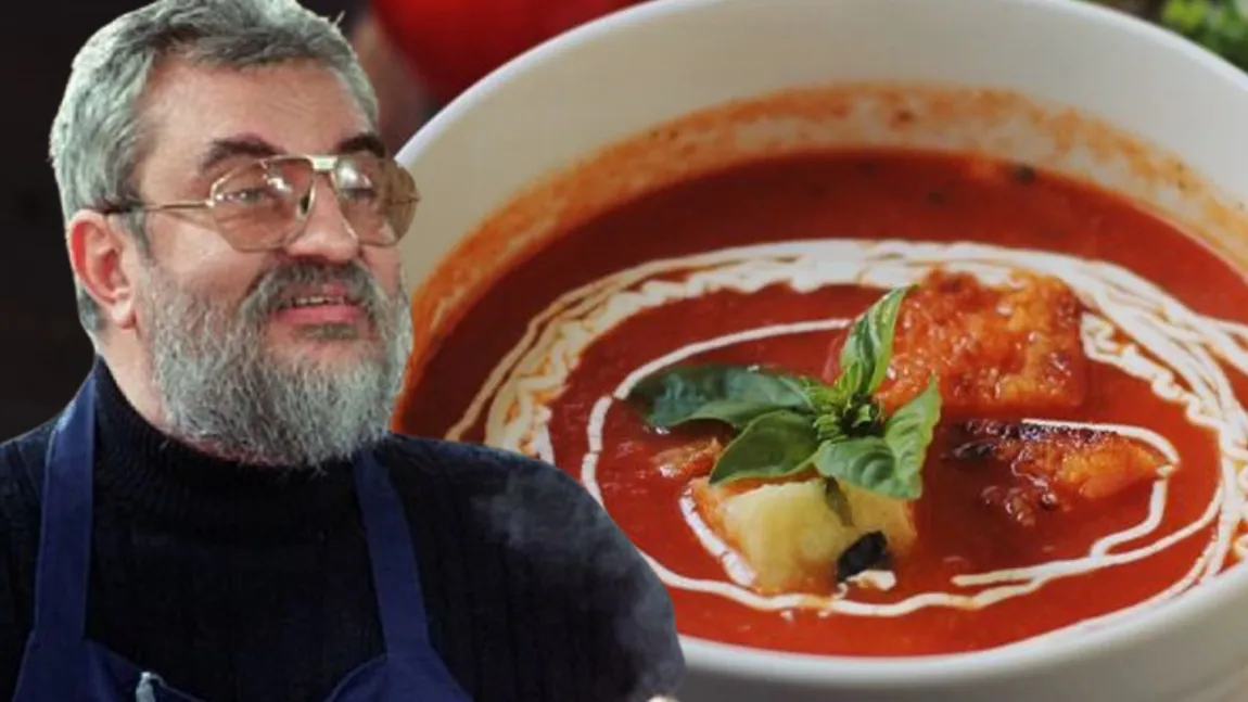 Cum gătești rețeta originală de supă de roșii pe care obișnuiai să o mănânci în copilărie. Ingredientul pe care trebuie să-l introduci pentru a da supei un gust mai aromatic